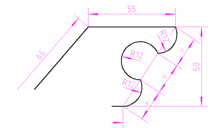 3.gif 10道CAD幾何練習圖三