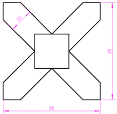 6.gif 10道CAD幾何練習圖六