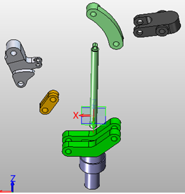 三維CAD速成教程:中望3D2015高效創建爆炸圖