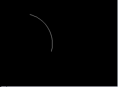 CAD如何畫四分之一圓、1/4圓