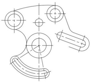 CAD如何繪制圓完善零件圖313.png CAD如何繪制圓完善零件圖313.png