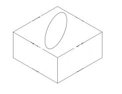 CAD如何繪制圓的軸測投影 CAD如何繪制圓的軸測投影