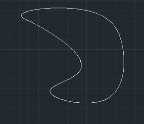 CAD樣條曲線怎么用 CAD樣條曲線怎么用