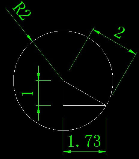CAD中如何繪制長度是帶根號的直線? CAD中如何繪制長度是帶根號的直線?