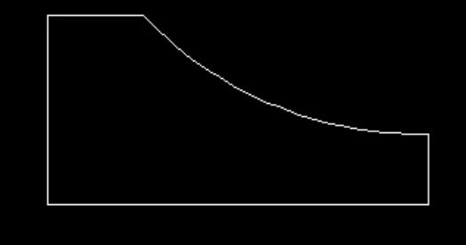 利用CAD重現(xiàn)不規(guī)則材料圓弧邊 利用CAD重現(xiàn)不規(guī)則材料圓弧邊