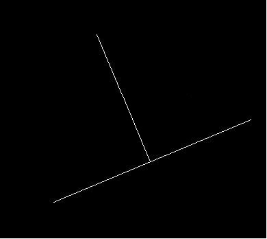 CAD中怎么快速畫出垂直線 CAD中怎么快速畫出垂直線