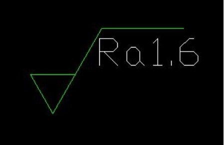 CAD中帶屬性的表面粗糙度塊的建立與應(yīng)用 CAD中帶屬性的表面粗糙度塊的建立與應(yīng)用