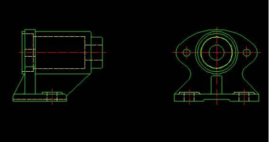 CAD由兩個視圖繪制第三視圖的方法174.png CAD由兩個視圖繪制第三視圖的方法174.png