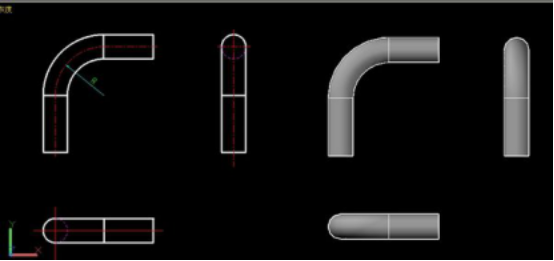 用CAD畫物件剖面圖的操作方法 用CAD畫物件剖面圖的操作方法