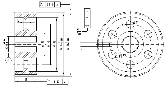 CAD中齒輪零件圖的繪制方法 CAD中齒輪零件圖的繪制方法