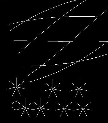 在CAD中繪制鋼絲繩的繪圖方法 在CAD中繪制鋼絲繩的繪圖方法