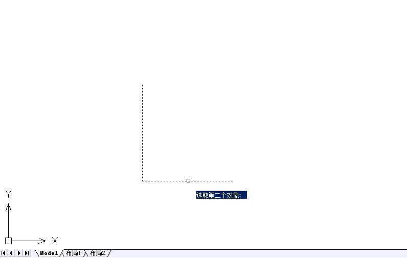 用cad快速找出兩條不平行線段的交點并連線 用cad快速找出兩條不平行線段的交點并連線