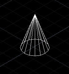 創建圓錐面 創建圓錐面