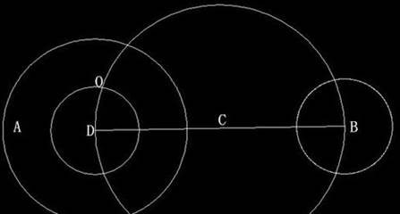 CAD如何畫兩個圓的外切線 CAD如何畫兩個圓的外切線