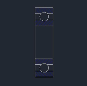 CAD球軸承怎么畫 CAD球軸承怎么畫