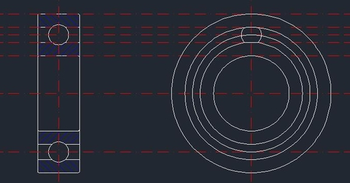 CAD球軸承怎么畫 CAD球軸承怎么畫