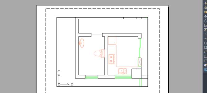 CAD中如何在一幅大圖中截取其中一部分打印 CAD中如何在一幅大圖中截取其中一部分打印