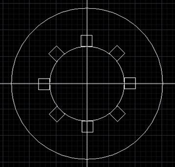 CAD如何畫圓形陣列 CAD如何畫圓形陣列