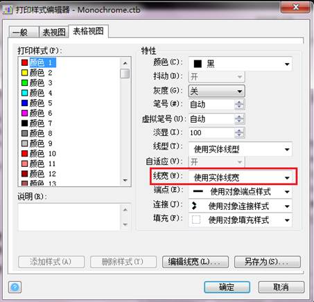CAD如何控制圖形的打印線寬 CAD如何控制圖形的打印線寬