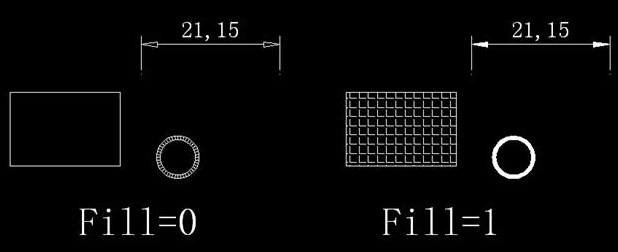 CAD中如何控制填充、文字等各類圖形的顯示效果 CAD中如何控制填充、文字等各類圖形的顯示效果