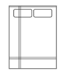 怎么用CAD繪制雙人床 怎么用CAD繪制雙人床