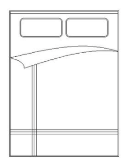 怎么用CAD繪制雙人床 怎么用CAD繪制雙人床