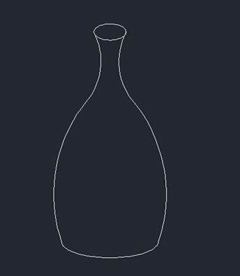 CAD繪制一個簡單的花瓶平面圖的技巧 CAD繪制一個簡單的花瓶平面圖的技巧