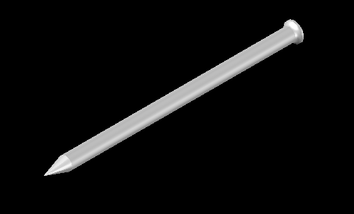 CAD繪制鋼釘的畫法 CAD繪制鋼釘的畫法