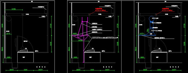 CAD水洗塔凈化工程設計案例分享 CAD水洗塔凈化工程設計案例分享
