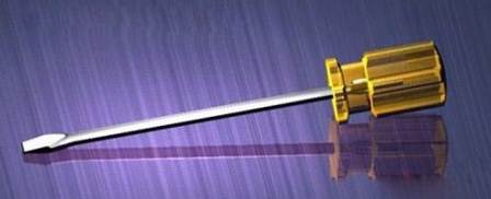 CAD 一字形螺絲刀頭制作教程 CAD 一字形螺絲刀頭制作教程