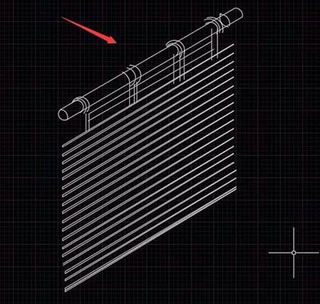 CAD卷簾門的繪制方法 CAD卷簾門的繪制方法