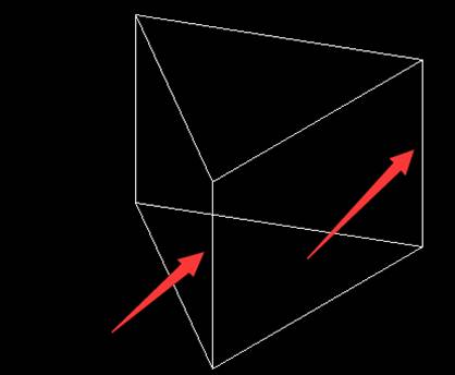 CAD怎么繪制一個立體的三角柱? CAD怎么繪制一個立體的三角柱?