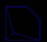 CAD淋浴房的畫法 CAD淋浴房的畫法