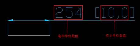 如何在CAD中同時標注出毫米和英寸單位的數值 如何在CAD中同時標注出毫米和英寸單位的數值