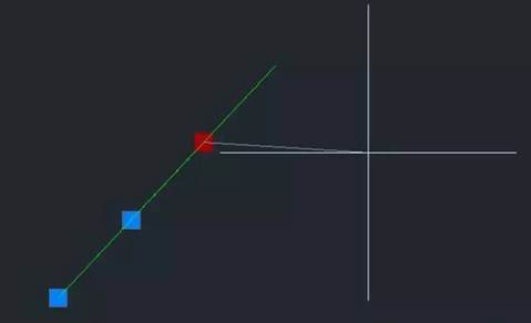 CAD中選中線條后藍色夾點處的拉伸和拉長有什么區(qū)別? CAD中選中線條后藍色夾點處的拉伸和拉長有什么區(qū)別?