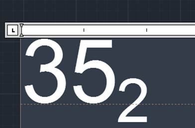 在CAD 中書寫文字怎么加上平方? 在CAD 中書寫文字怎么加上平方?