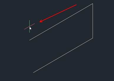 CAD利用直線繪制長方體軸測圖 CAD利用直線繪制長方體軸測圖