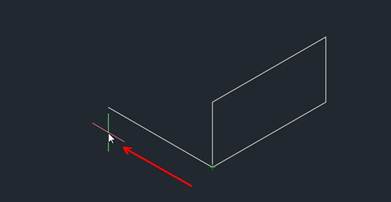 CAD利用直線繪制長方體軸測圖 CAD利用直線繪制長方體軸測圖