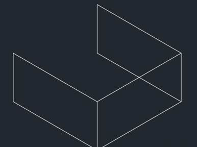 CAD利用直線繪制長方體軸測圖 CAD利用直線繪制長方體軸測圖