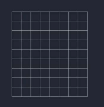 用CAD怎么繪制中國象棋棋盤? 用CAD怎么繪制中國象棋棋盤?