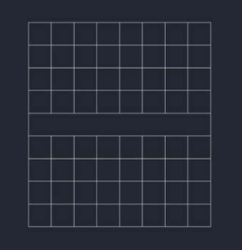 用CAD怎么繪制中國象棋棋盤? 用CAD怎么繪制中國象棋棋盤?