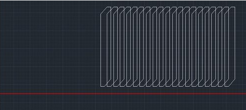 CAD文件怎么快速多次復制圖形并均勻排列 CAD文件怎么快速多次復制圖形并均勻排列