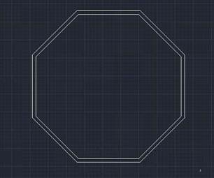 如何用CAD繪制八角凳 如何用CAD繪制八角凳