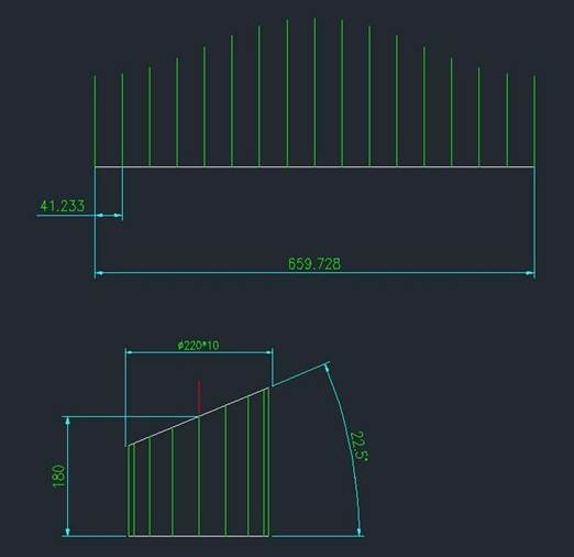 CAD斜截圓管放樣下料的教程 CAD斜截圓管放樣下料的教程