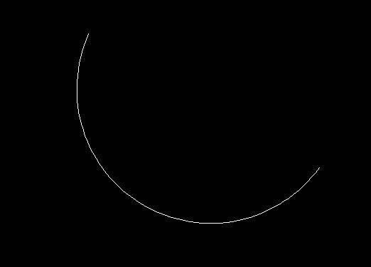 CAD標注弧線長度的方法 CAD標注弧線長度的方法