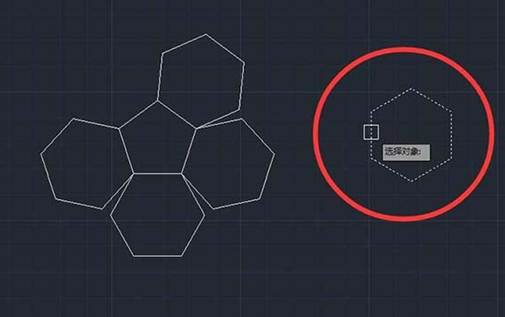 CAD怎么對(duì)齊多個(gè)六邊形 CAD怎么對(duì)齊多個(gè)六邊形