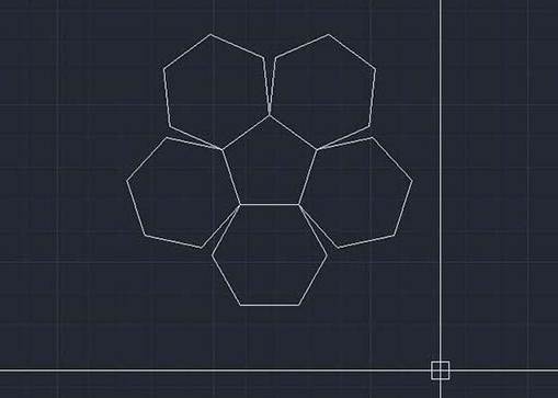 CAD怎么對(duì)齊多個(gè)六邊形 CAD怎么對(duì)齊多個(gè)六邊形