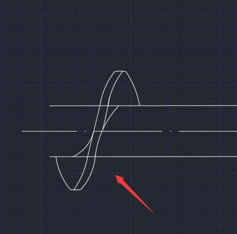 CAD繪制擠出機螺桿平面圖的教程 CAD繪制擠出機螺桿平面圖的教程