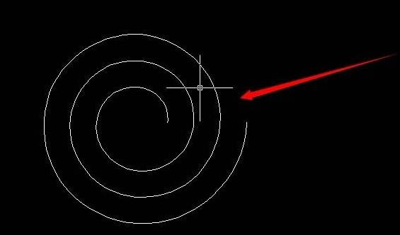 CAD怎么繪制平面螺旋線 CAD怎么繪制平面螺旋線