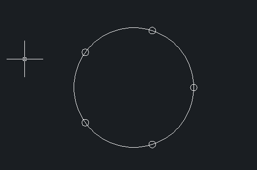CAD等分圓時插入的點太小怎么辦 CAD等分圓時插入的點太小怎么辦